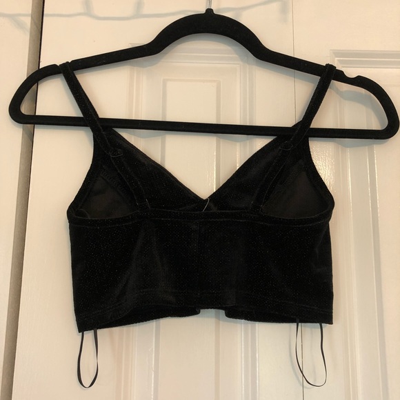 NWT Francesca’s Glitter Bralette - Picture 8 of 10